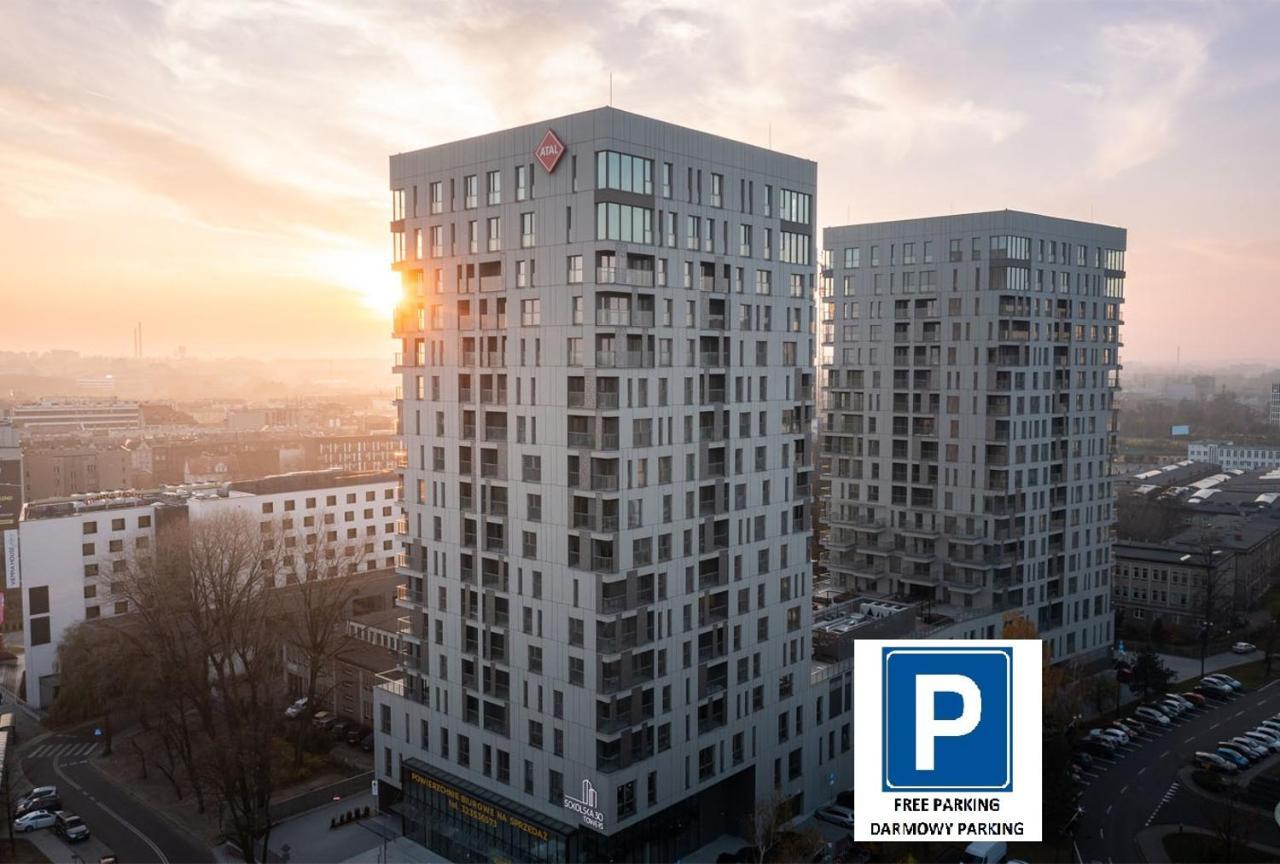15 Pietro Sokolska 30 Towers Apartments - New - Lux - Parking - Sauna - Gym- And The Best View In Katowice Exterior photo